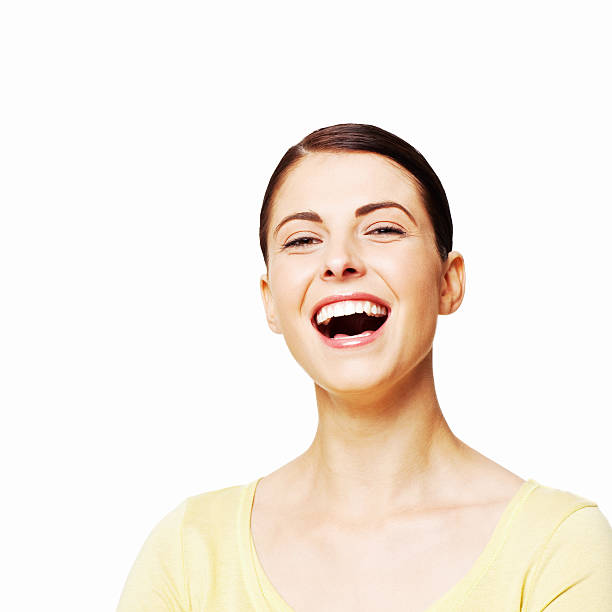 istock Young Woman Laughing 183810118