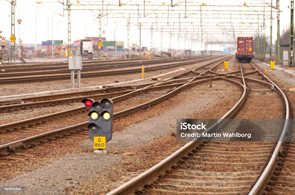 Sie waren Zug - Lizenzfrei Abschied Stock-Foto