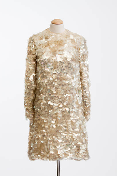 istock Vintage Sequin Dress 183811018
