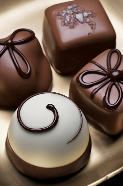 istock Variety of Elegant Chocolate Truffles 183811486