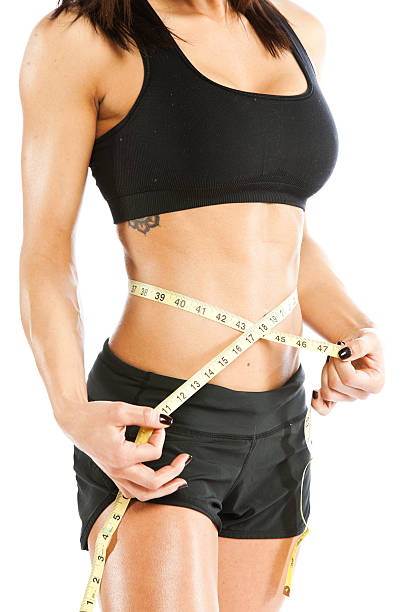 istock Woman Measuring Her Waist 183811978