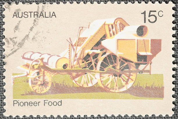 istock Australia Pioneer Postage Stamp 183812389