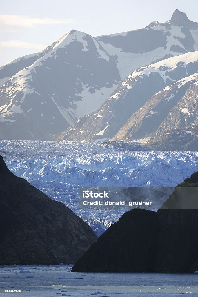 Sawyer-Gletscher, Alaska - Lizenzfrei Fjord Stock-Foto