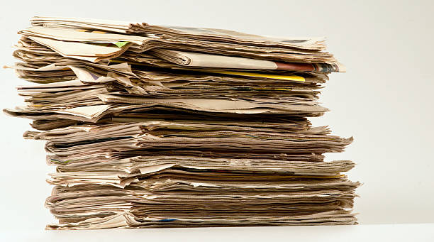 istock Stock of old newspaper 183812641