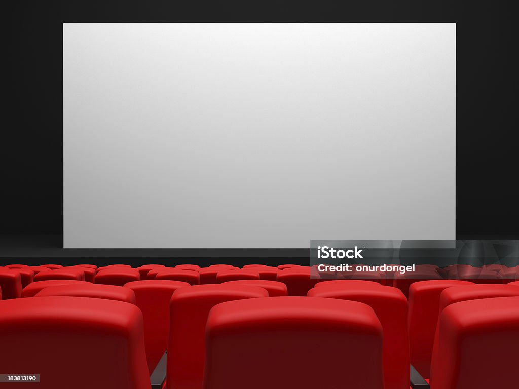Cine Theater - Foto de stock de Sala de cine libre de derechos
