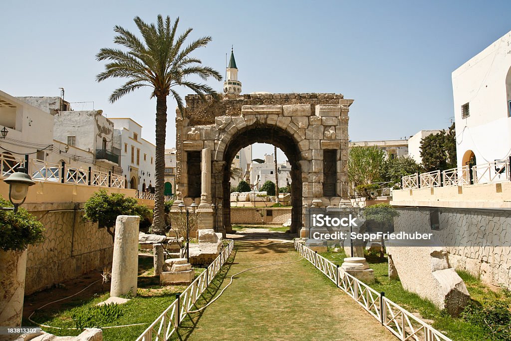 Memorial arch à Tripoli Libye - Photo de Tripoli - Libye libre de droits