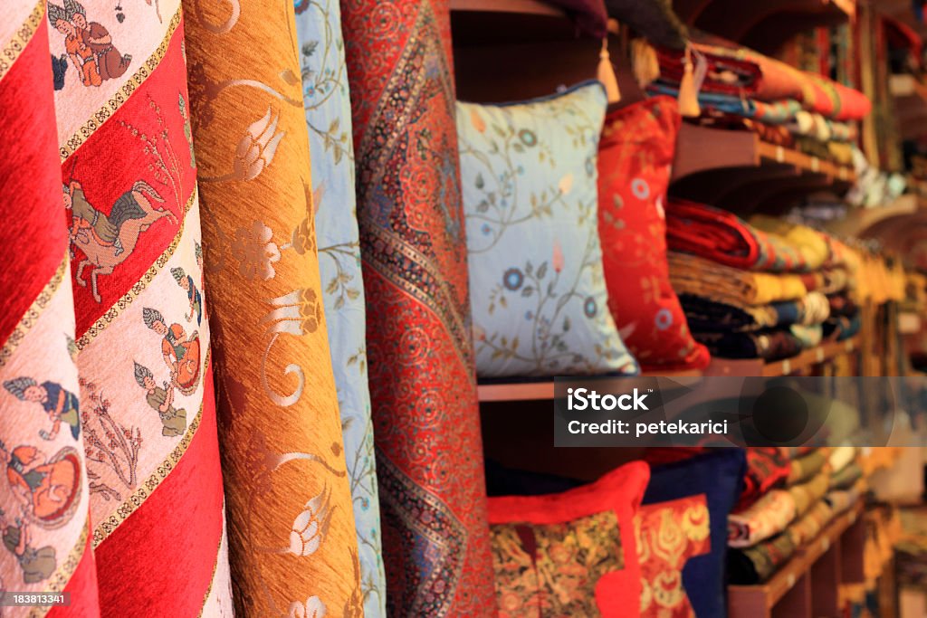 Turecki poduszki - Zbiór zdjęć royalty-free (Aksamit)