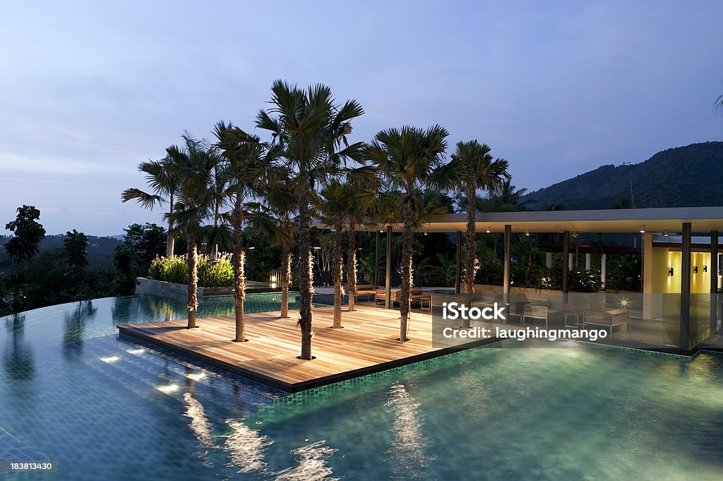 Luxushotel-resort-villa in phuket - Lizenzfrei Außenaufnahme von Gebäuden Stock-Foto