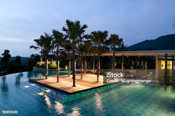 Luxushotelresortvilla In Phuket Stockfoto und mehr Bilder von Außenaufnahme von Gebäuden - Außenaufnahme von Gebäuden, Ferienhaus, Pool mit Gegenströmung