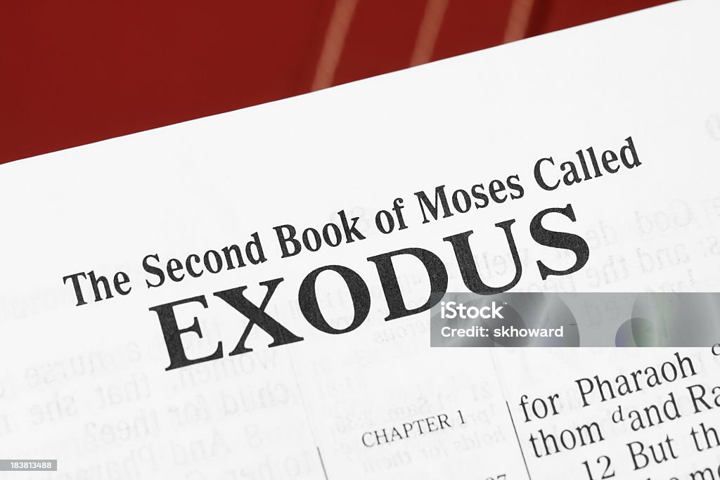 Exodus - Lizenzfrei Altes Testament Stock-Foto