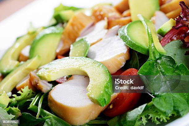 Foto de Salada Saudável e mais fotos de stock de Abacate - Abacate, Alface, Alimentação Saudável