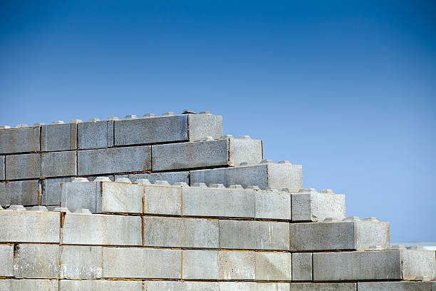 istock Toylike concrete building blocks 183814250