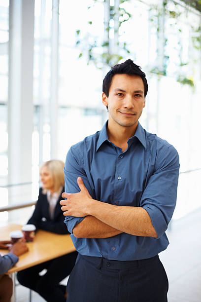 istock Asian business man taking a break 183814542