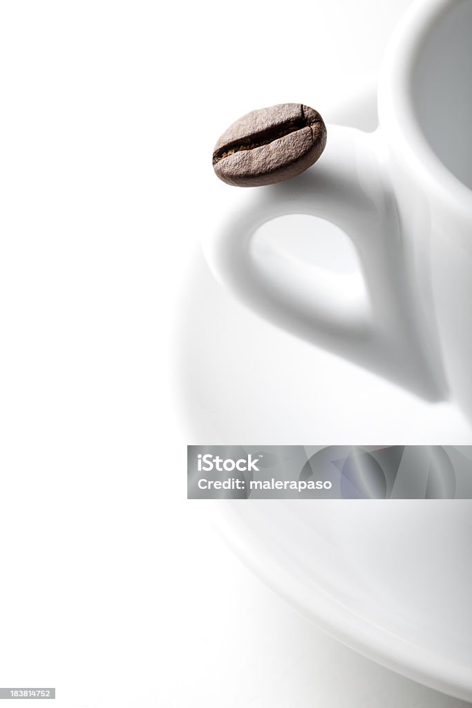 Tasse à café et haricots - Photo de Aliment libre de droits