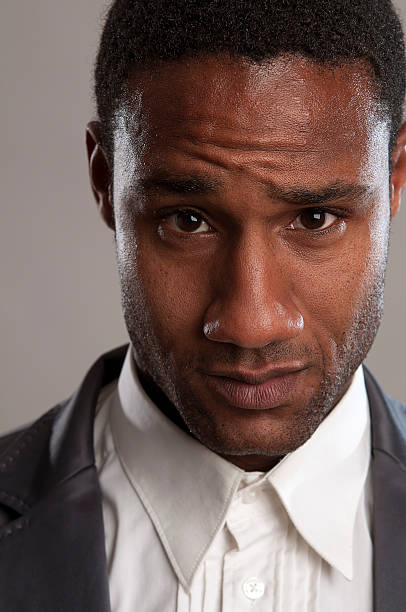 istock Portrait of a real man 183814789