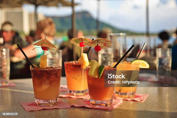 Vacation Mai Tai Stock Photo - Download Image Now - Cocktail, Food, Hawaiian Culture