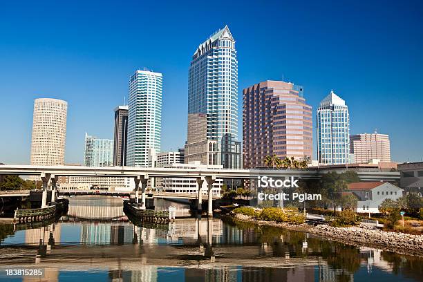 Tampa Na Florydzie Usa Panoramę Rano - zdjęcia stockowe i więcej obrazów Tampa - Tampa, Stan Floryda, Panorama miasta