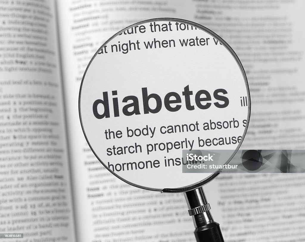 Diabetes "macro shot of magnifying glass highlighting the word diabetesOther single  words in series include :  Diabetes, Patent, Partnership, Immigration, Malpractice, Success, Justice, Cancer, Law, Search, Technology, Professional, Recession, Contract, Teamwork, Education, Leadership." Diabetes Stock Photo
