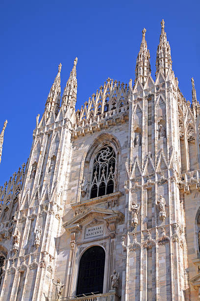 istock Milan (Italy) - The Cathedral, facade 183815891
