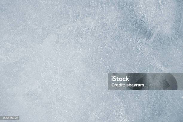 Foto de Textura De Gelo e mais fotos de stock de Abstrato - Abstrato, Acima, Azul