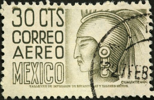 old Mexican airmail stamp
