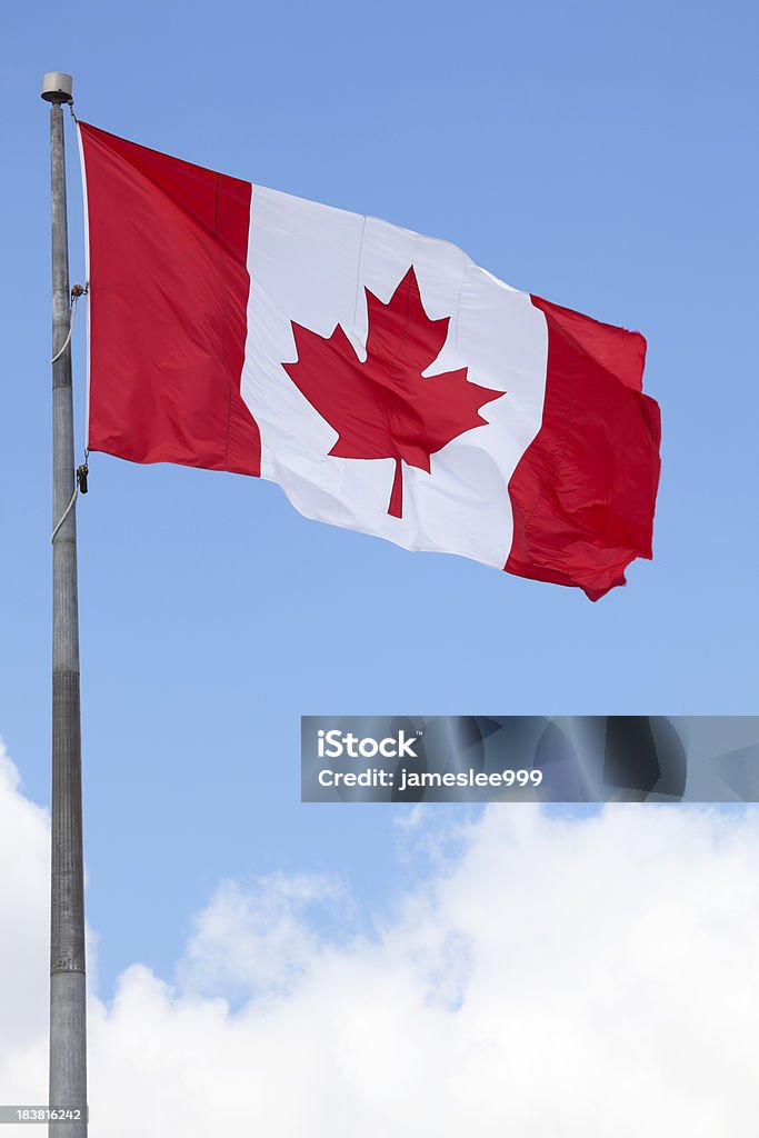 Drapeau canadien - Photo de Drapeau canadien libre de droits