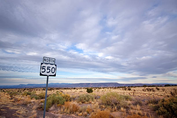 istock southwest landscape desert road sign 183816979