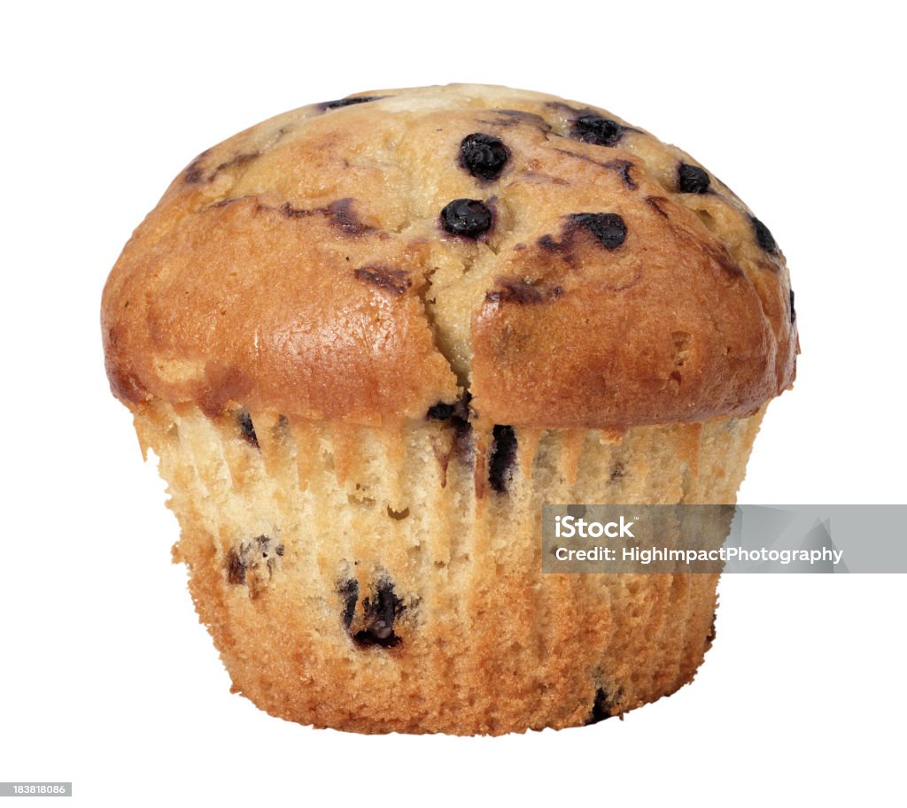 Muffin z jagodami - Zbiór zdjęć royalty-free (Muffin z jagodami)