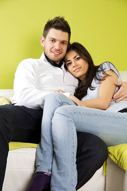 istock Beautiful loving young couple. 183818133