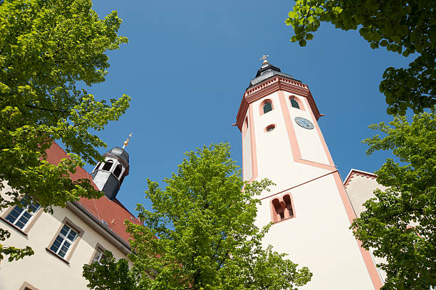 Durlach church tower "Durlach, church tower" karlsruhe durlach stock pictures, royalty-free photos & images