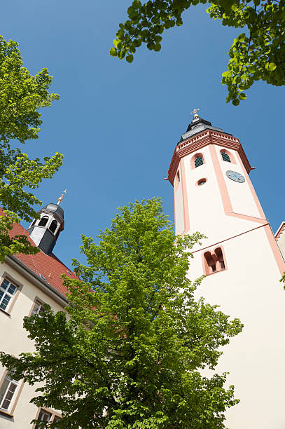 Durlach church tower "Durlach, church tower" karlsruhe durlach stock pictures, royalty-free photos & images