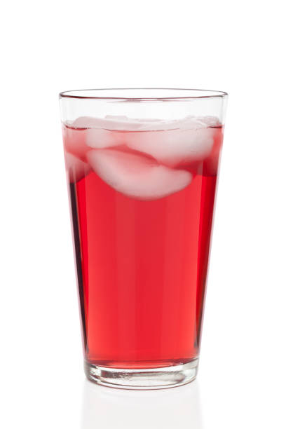 szkło z sok z żurawiny puste - cranberry juice zdjęcia i obrazy z banku zdjęć