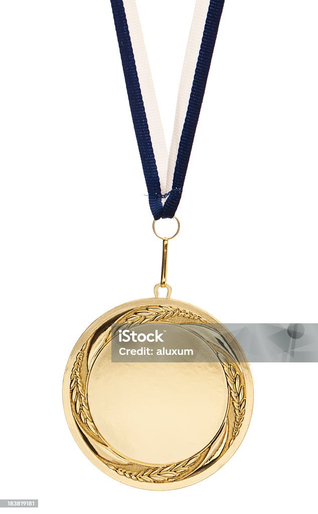 Złoty medal - Zbiór zdjęć royalty-free (Medal)