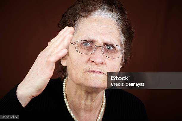 Anger Stock Photo - Download Image Now - Cruel, Senior Women, 60-69 Years