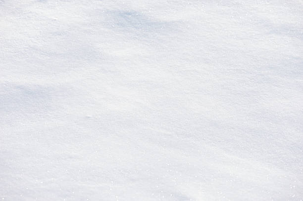 fresco bianco neve farinosa full frame sfondo - neve foto e immagini stock