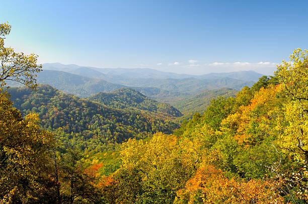istock Cherohala Skyway in late October, NC, USA 183819644