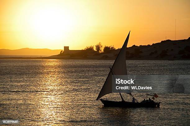 Dhow At Sunset Stock Photo - Download Image Now - Lamu Island, Mombasa, Kenya