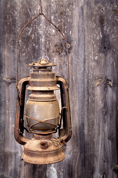 istock Old oil lamp 183820040