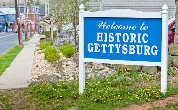 Entrance to historic Gettysburg.I invite you to view some of my other Gettysburg Images: