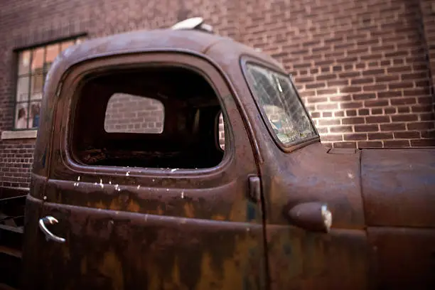 Very old pickup- truck 1940.