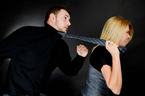 istock Woman Pulling Man To Go Shopping 183820848