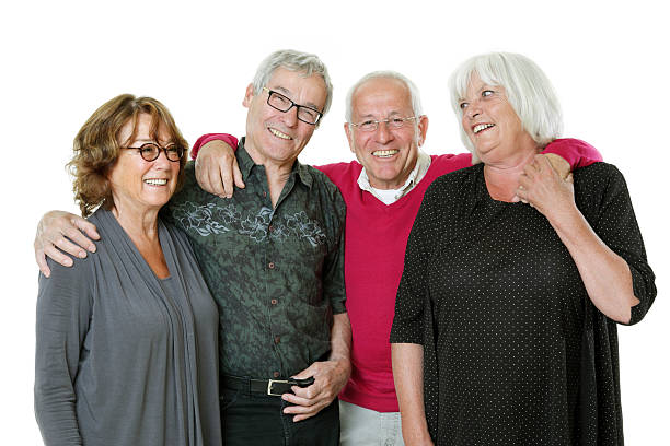 istock Group of Seniors having Fun 183821043