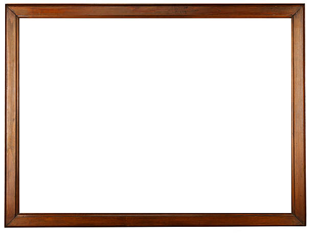 vecchio telaio in legno - picture frame paintings frame photography foto e immagini stock