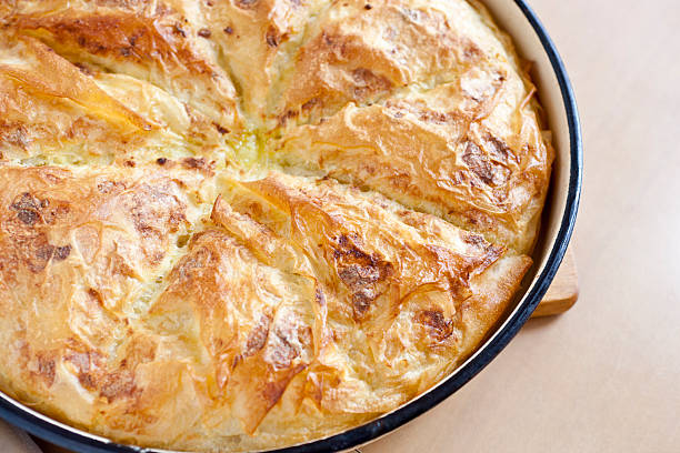istock Close To Pastry in Baking Dish 183821505