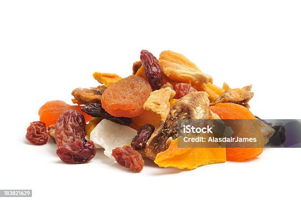 Dried Tropical Fruit Mix Stock Photo - Download Image Now - Dried Fruit, Banana, Raisin