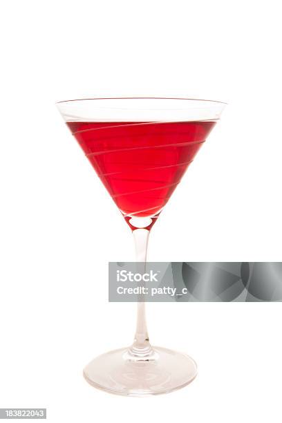 Granat Martini - zdjęcia stockowe i więcej obrazów Alkohol - napój - Alkohol - napój, Bez ludzi, Białe tło