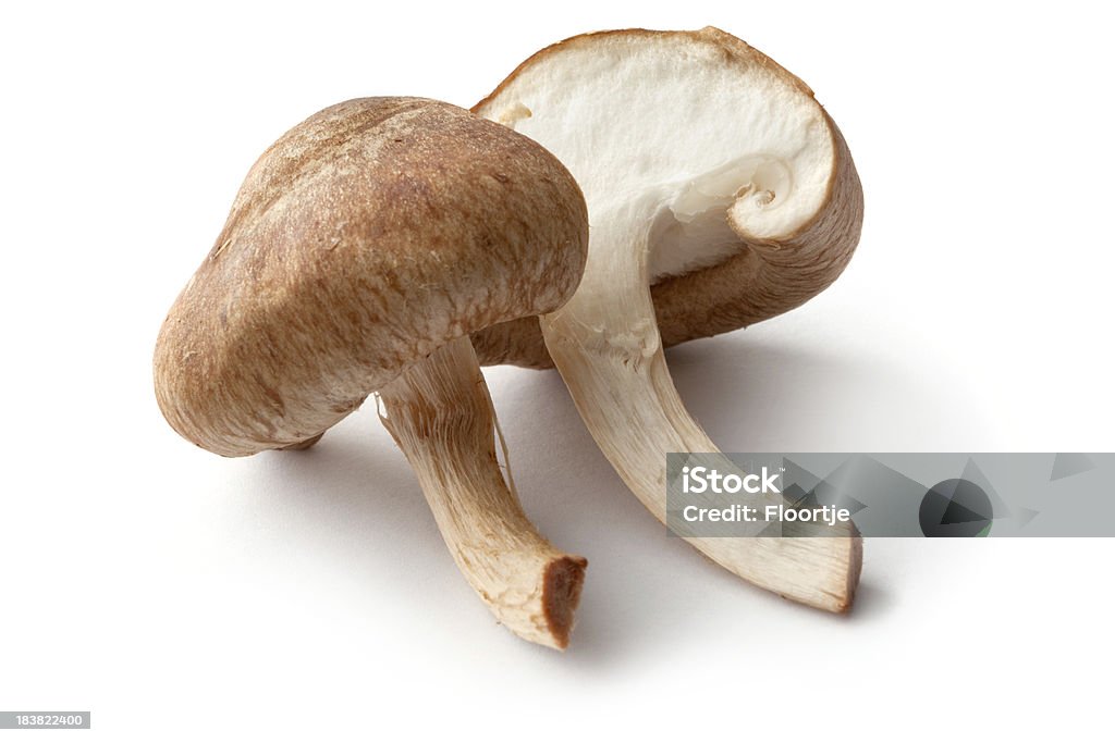 Cogumelos: Shiitake - Royalty-free Alimentação Saudável Foto de stock