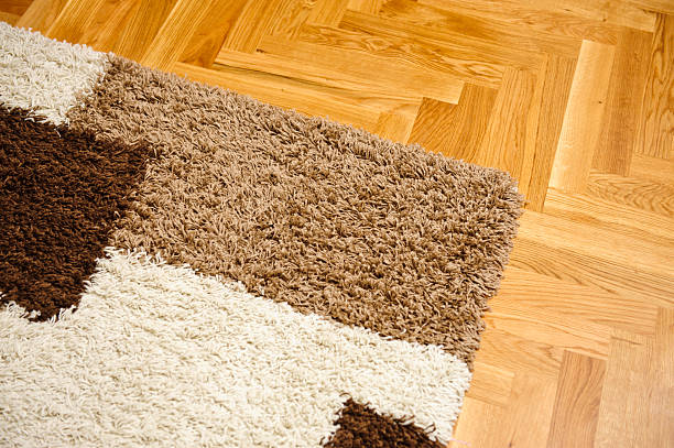 istock Brown Carpet on the floor 183822430