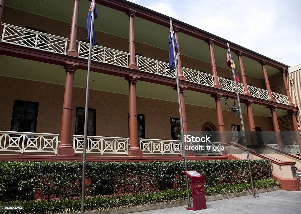 Nova gales do sul o Parlamento, Austrália - Foto de stock de Edifício do Parlamento royalty-free