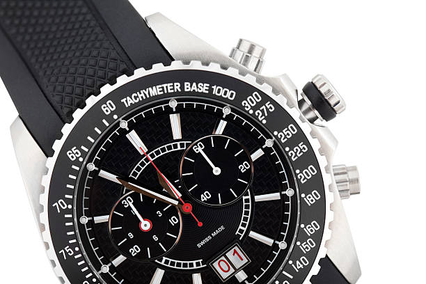 istock Elegant Modern Watch Time is 11:55 o'clock 183823644